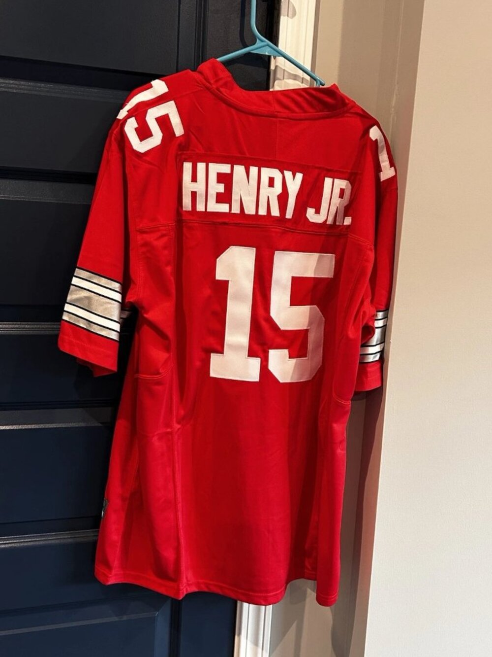 Chris Henry Jr Vapor Jersey Scarlet Stitched